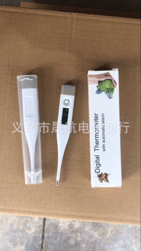 外贸款厂家直销硬头电子温度计数字显示温度计|ms