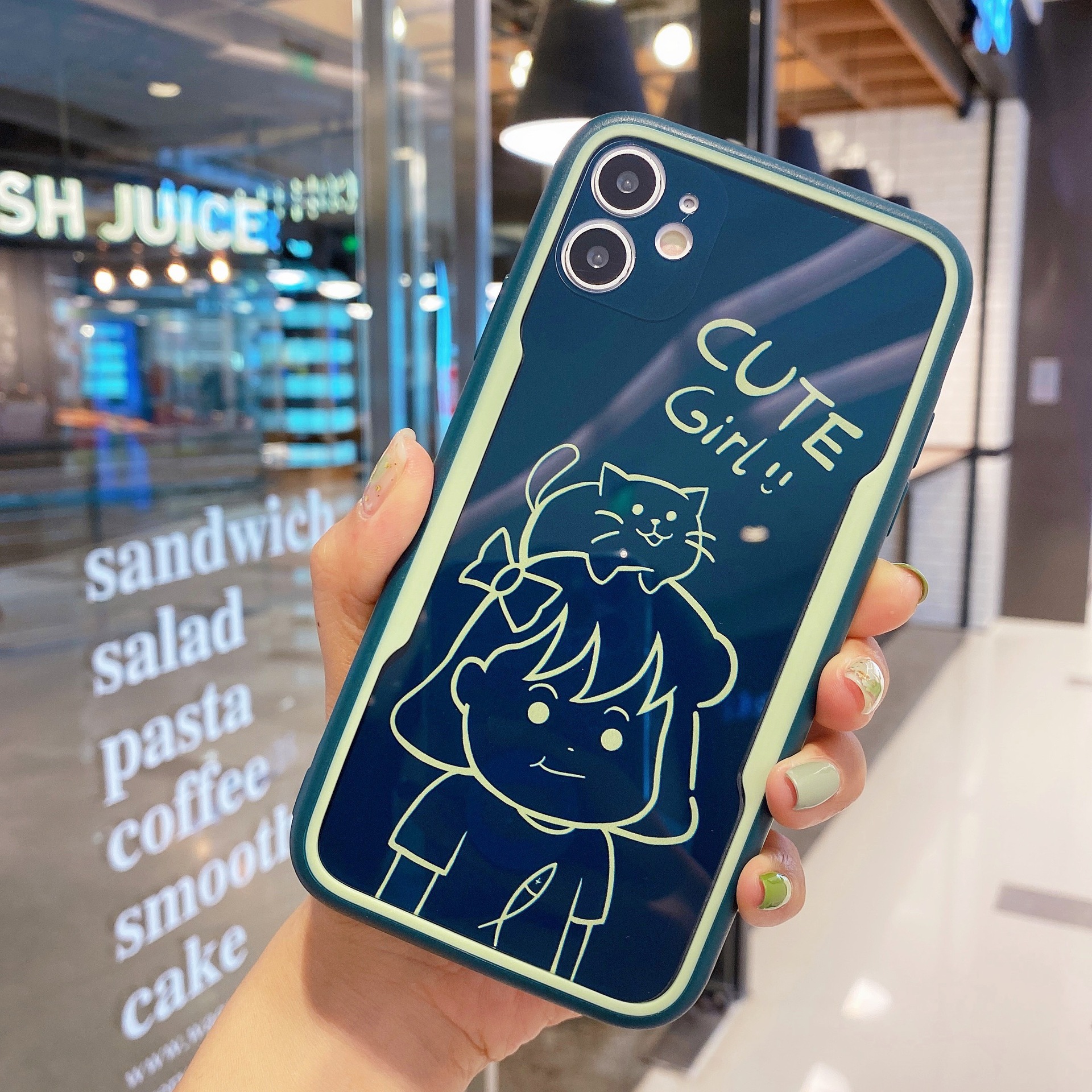 Extraíble Adecuado Para Iphone 11 / Xs Max Cartoon Tpu Pc Caja Del Teléfono Creativo Al Por Mayor Nihaojewelry display picture 5