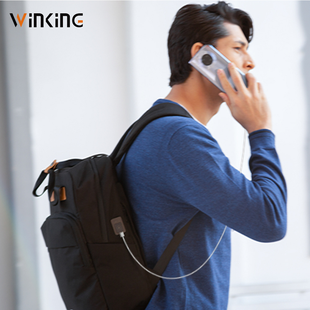 中大学生书包轻便手提两用笔记本电脑包usb日系双肩包潮流背包