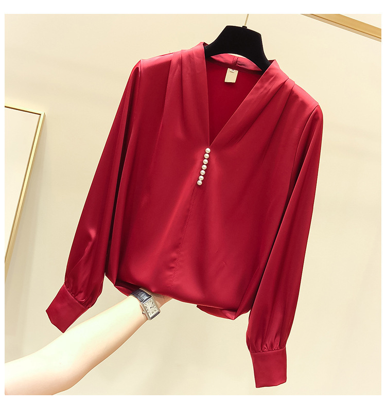 Chemisier femme en Mousseline de soie - Ref 3434165 Image 5