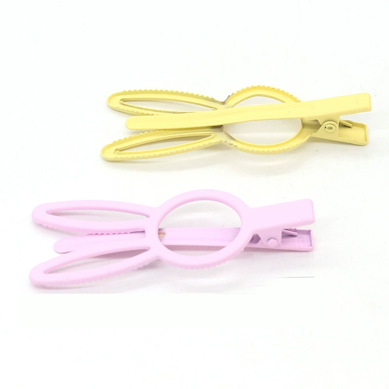 New hair clip rabbit head crown clip net red hair jewelry 2 yuan store stalls small commodity floor stalls wholesale girl hair card