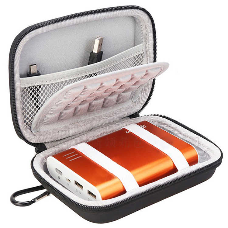 EVA移动硬盘盒 移动电源保护包数据线收纳包 厂家直销可LOGO