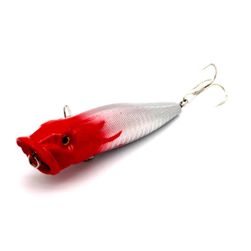 Small Popper Fishing Lures 40mm 2.3g Hard Plastic Baits Fresh Water Bass Swimbait Tackle Gear