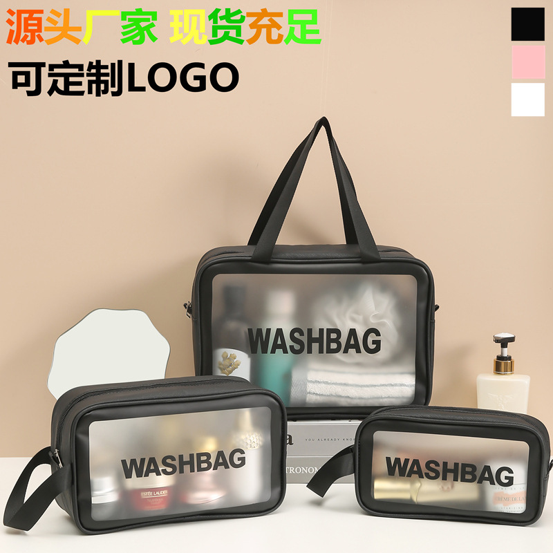 PVC Cosmetic Bag New W Large Capacity Po...