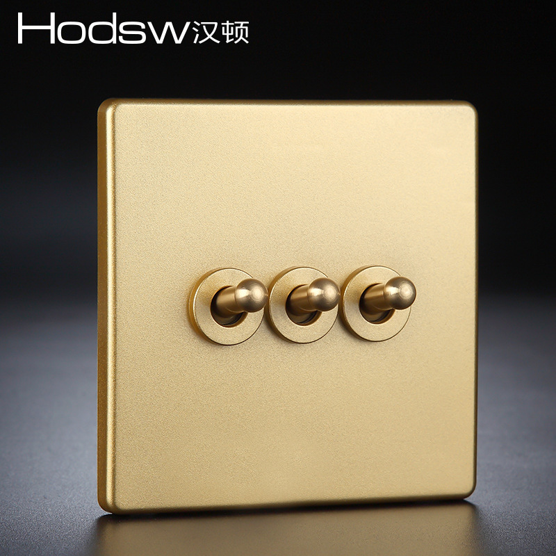 Be golden three-open single and dual control universal