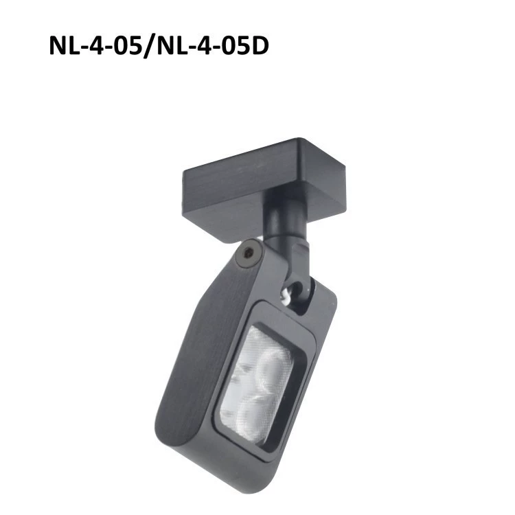 LED маленькие огни по рельсам, стеклянная подставка, украшения, музей, 4W