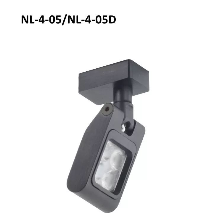 LED маленькие огни по рельсам, стеклянная подставка, украшения, музей, 4W