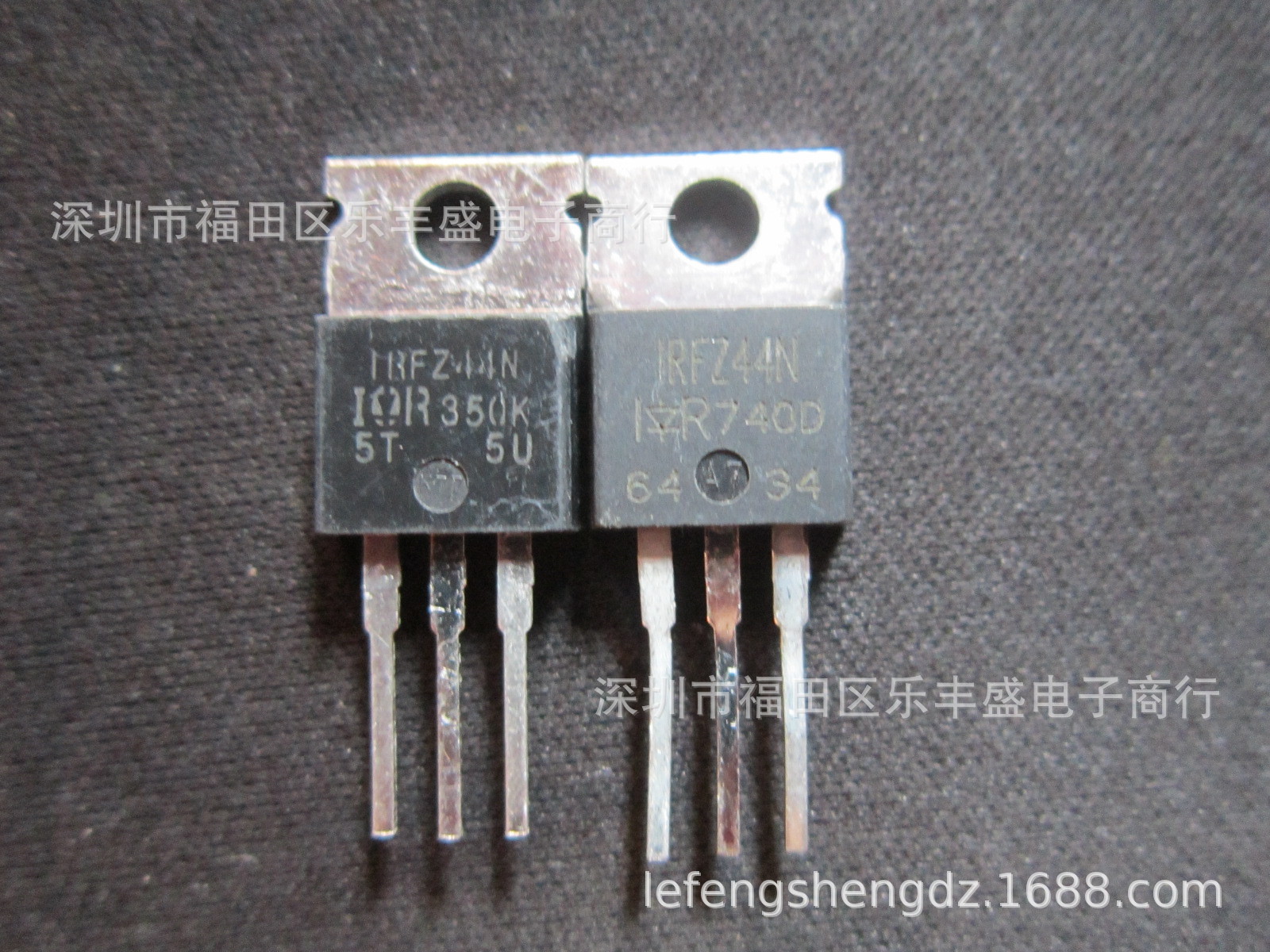 Transistor MOSFET IRFZ44N TO-220 - Canale N 49A 55V - Ricambio OEM International Rectifier