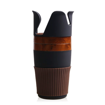 Multifunctional Magic Cup Holder Car Water Cup Holder Car Beverage Holder Car Mobile Phone Holder R151-4 (Car cup holder/beverage holder) - peach