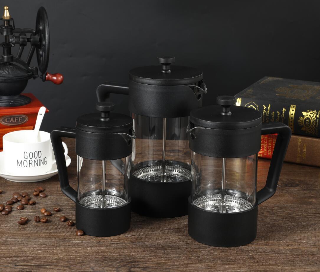厂家咖啡法压壶家用法式滤压壶玻璃冲茶器手冲咖啡壶养生花茶壶|ru