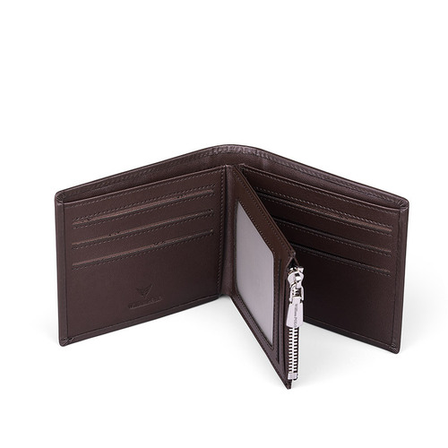 Emperor Paul wallet men's short wallet first layer cowhide men's wallet genuine leather short wallet with gift box