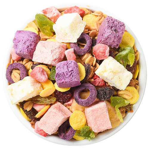 Yogurt breakfast cereal, dry food, water nut oatmeal, ready to eat 500g, nutritious cereal breakfast meal replacement