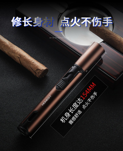Visible transom cigar moxa stick outdoor gas lighter cigar gas lighter cross-border best-selling direct lighter