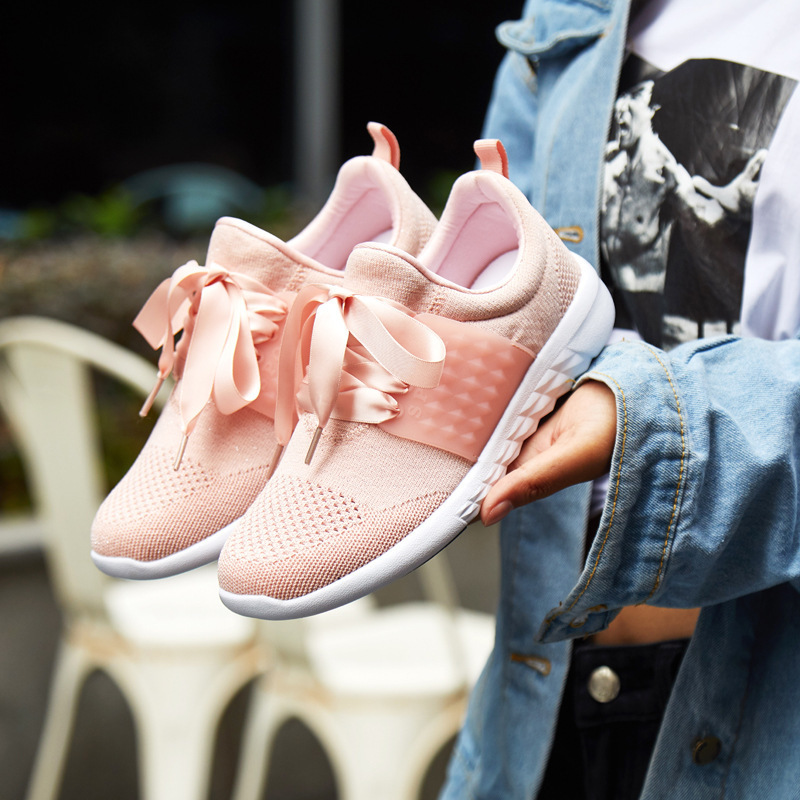 2025 New Spring Women's Shoes Casual Fly Knitted Women's Shoes Running Shoes Plaid Fly Knitted Sports Shoes Women's Foreign Trade New Style 2025 New Spring Women's Shoes Casual Fly Knitted Women's Shoes Running Shoes Plaid Fly Knitted Sports Shoes Women's Foreign Trade New Style