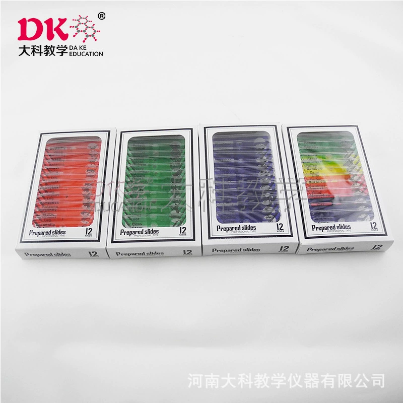 Пр direct science teaching manufacturer direct selling micro -glass onion epidermis tablets plastic biological slices