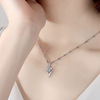 Pendant, jewelry, crystal necklace, Korean style