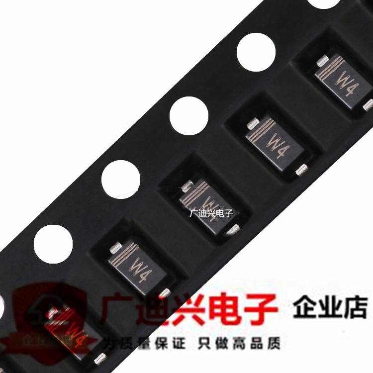 贴片二极管 BZT52C3V6 丝印:W4 3.6V SOD-323 1206 SOD123 稳压管