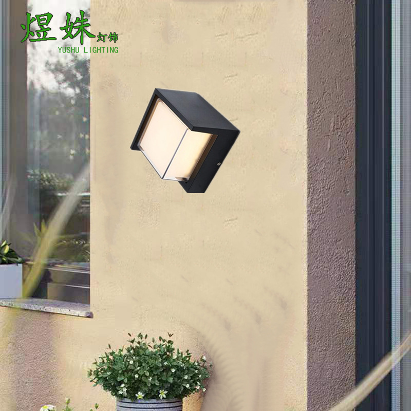 厂家直销现代户外防水创意简约家用酒店过道走廊客厅床头LED壁灯|ru