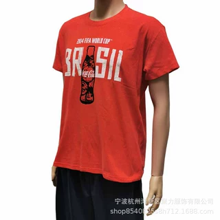 定做夏季圆领纯棉文化广告衫短袖T恤定制logo工作服班服批发