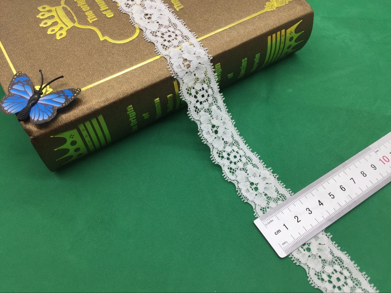 新款蕾丝百搭弹力蕾丝花边2026#宽度3CM布料DIY辅料刺绣服装
