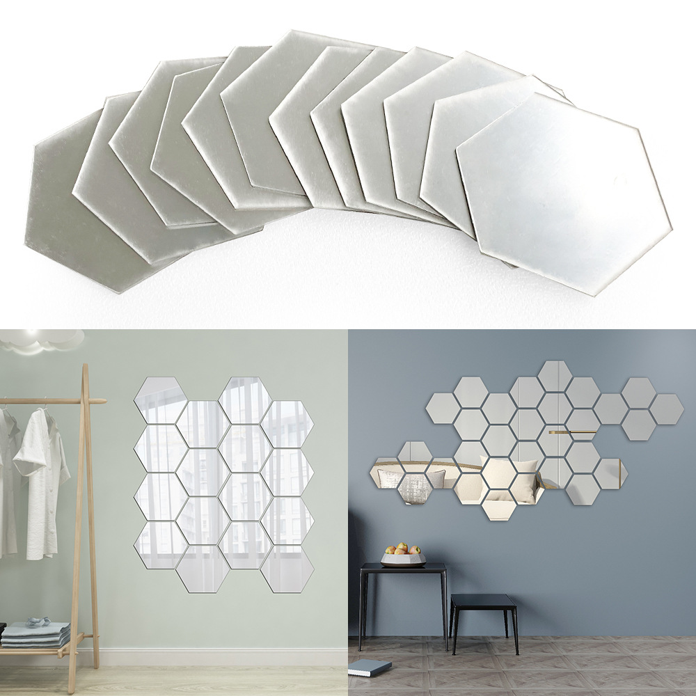 Factory direct sale hexagonal mirror env...