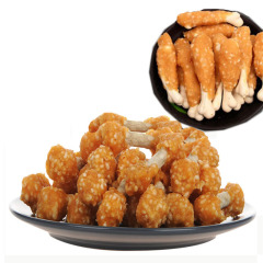 Love Pet Le Manufacturer Wholesale Pet Snacks Dumbbell Meat Biscuits Dog Snacks Training Calcium Supplementation High Calcium