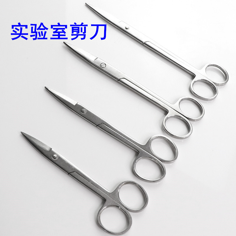 不锈钢剪刀,12.5cm剪子14cm,16cm,18cm,20cm实验室剪刀-阿里巴巴