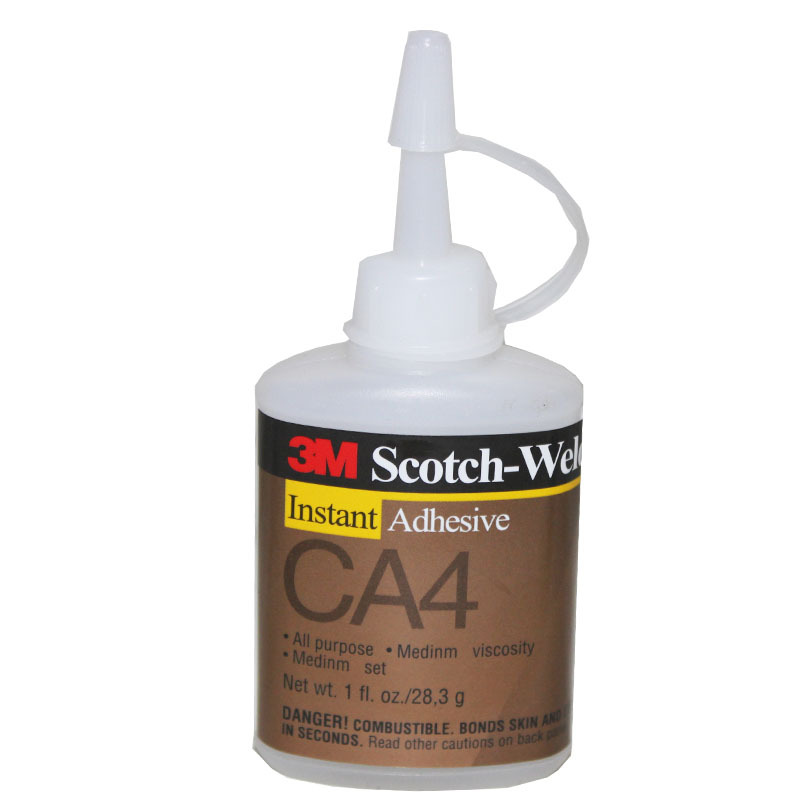 3M CA4胶水 3MCA4 可粘接塑料 橡胶 金属和其他材料28.3g