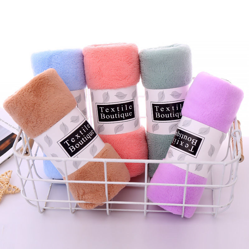 Manufacturers spot coral fleece towel pl...