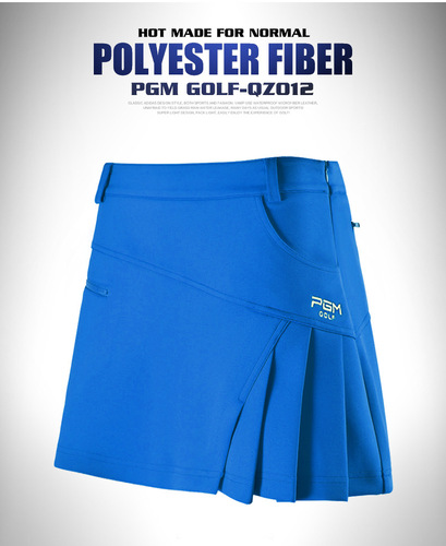 PGM golf skirt, zippered trouser skirt, fashionable pleated skirt, underwear, sports skirt for women