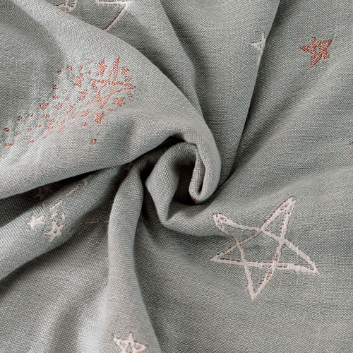 A pair of cotton pillow covers with high-end gauze simple Nordic style summer single non-slip non-falling pillow cover