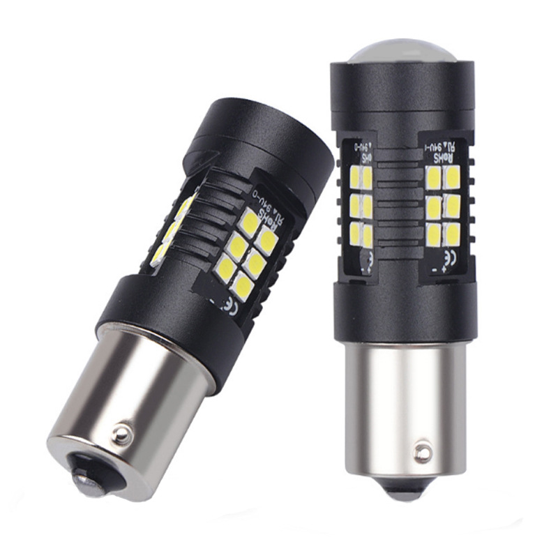Auto LED luces de dirección 1156 BA15S 3030 21SMD 1157 BA15D luces de marcha atrás luces de freno