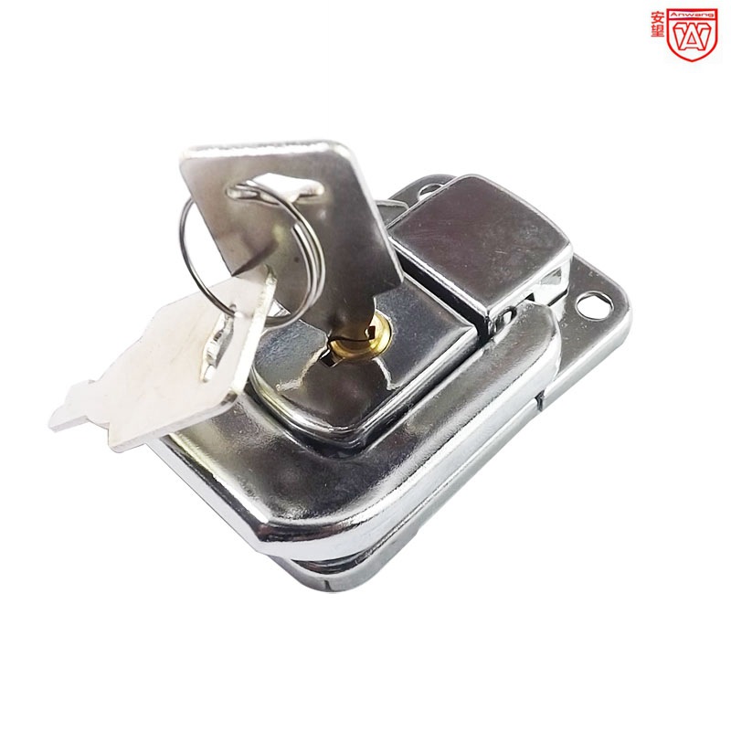 Anwang3018 hardware caja de herramientas de bloqueo caja de madera fija caja de bloqueo accesorios de bloqueo