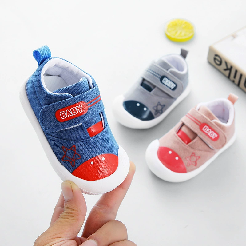 Новая весенне-Осенняя детская обувь для малышей 2022 года, нескользящая Мужская и женская детская обувь с мягкой подошвой, дышащий носок без каблука