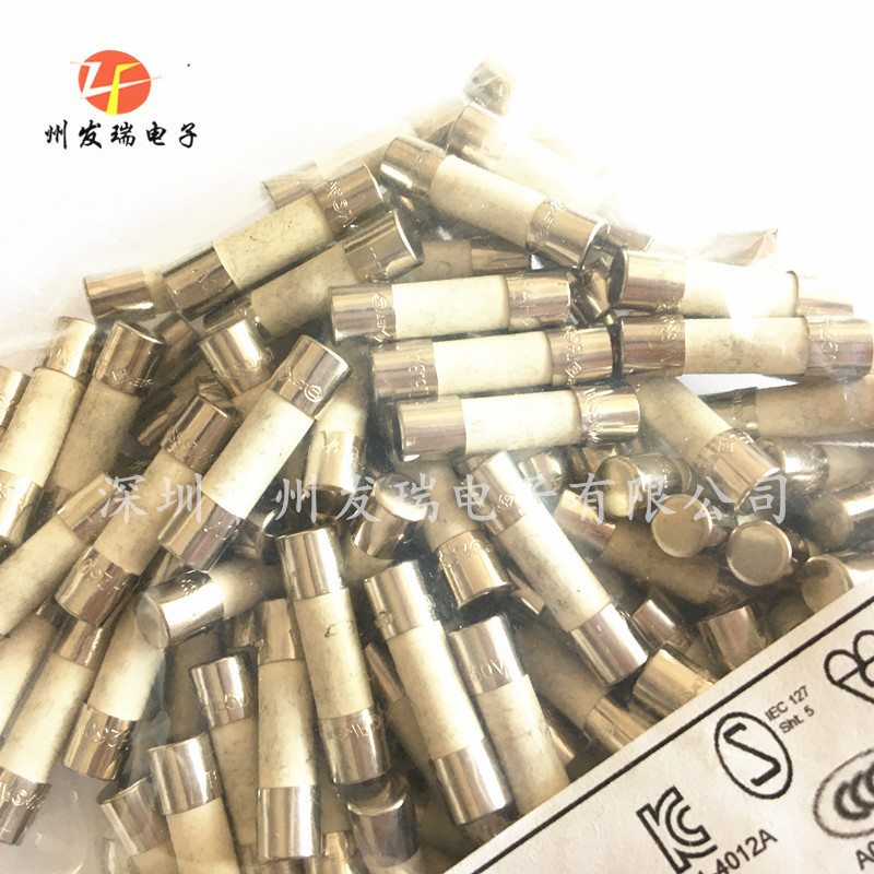 S505-6.3-R  陶瓷管保险丝   慢断250V 6.3A 5X20mm  原装