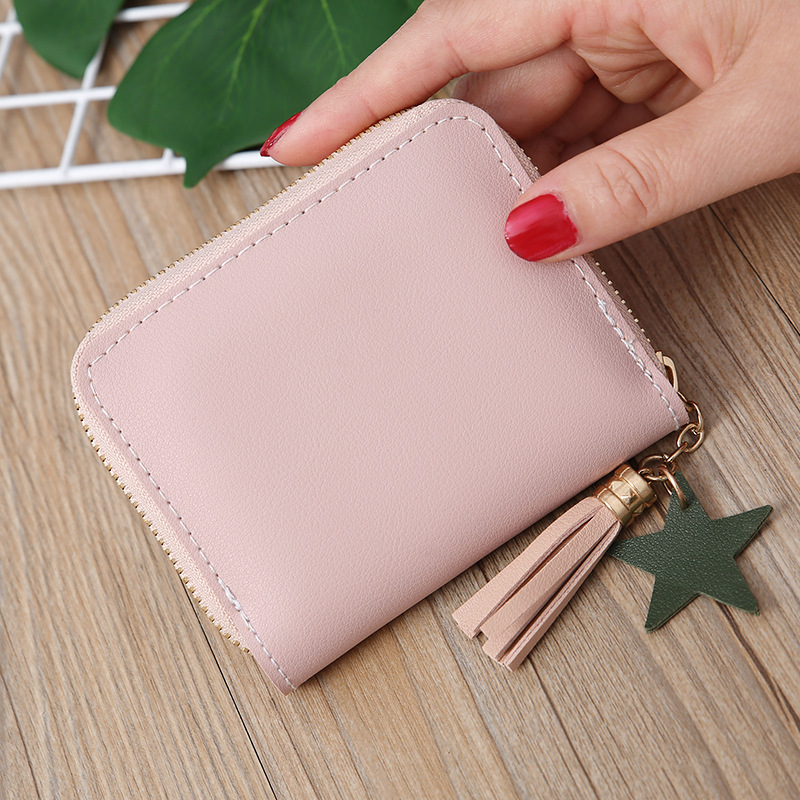 Korean Contrast Color Short Creative Wallet Wholesale display picture 24