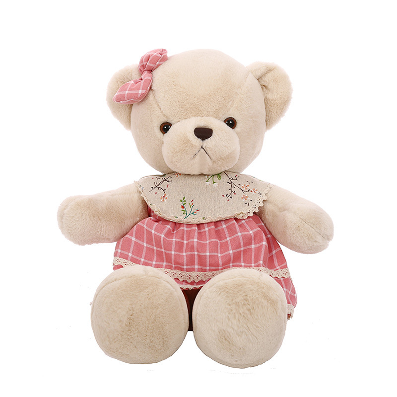 Peluches de osos frescos, pareja de osos grandes, animales de peluche grandes, muñecos de peluche para dormir para niños, osos de peluche