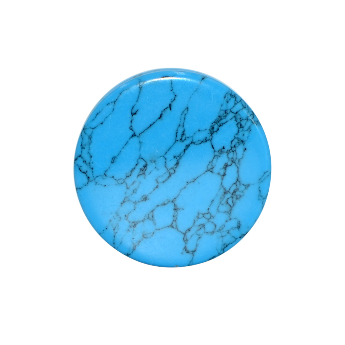 Casual Marble Stone Polishing Ear extender 1 Pair