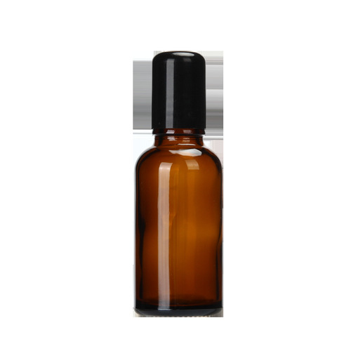 Brown light-proof glass roller ball bottle, rolling ball bottle, essential oil bottle, mixing and dispensing bottle, cosmetic bottle