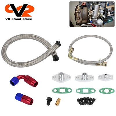 Cross-border Popular Modified Car Turbocharger Fuel Pipe Supply Oil Pipe Accessories Suitable for Toyota 1jz 2jz (Tubing)