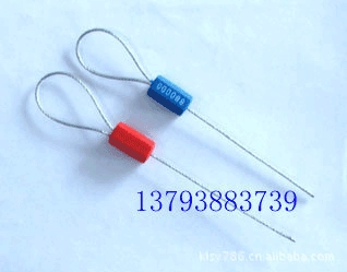 Производители поставляют одноразовый проволочный замок блок плотный проволочный замок железный замок измерителя мощности