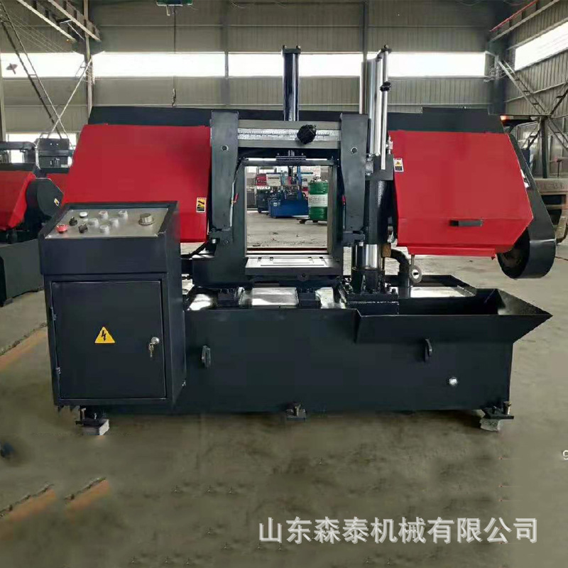 普通半自动金属带锯床 GZ4230锯床报价 双立面龙门式锯床-阿里巴巴