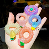 Children's hair rope, universal telephone, brand hair accessory, new collection, simple and elegant design, Korean style