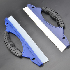 弓形D字一字車用洗車刮水板 30cm硅膠TPR軟刮條刮水器乾淨不留痕