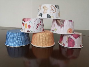 High temperature resistant round curling cake paper cup wholesale cute curling cake Cup disposable baking cake Cup