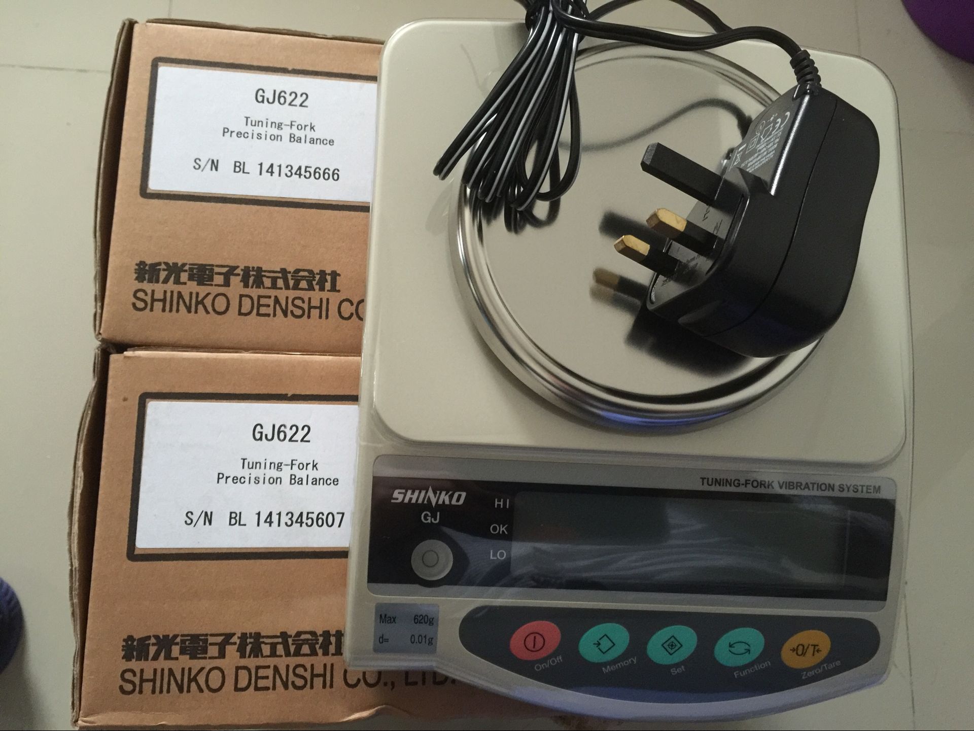 特价供应日本新光SHINKO电子天平GJ1201电子称0.1g