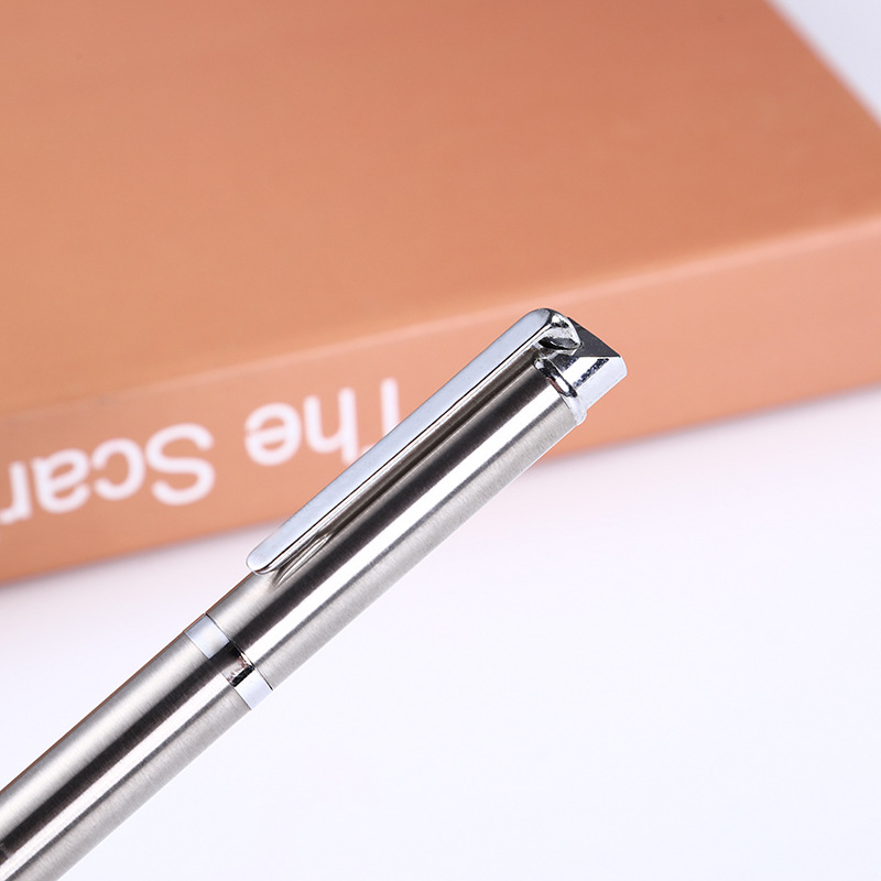 Suministro directo de fábrica Bolígrafo De Metal de negocios pluma de aceite medio de negocios pluma de regalo de publicidad logotipo personalizado