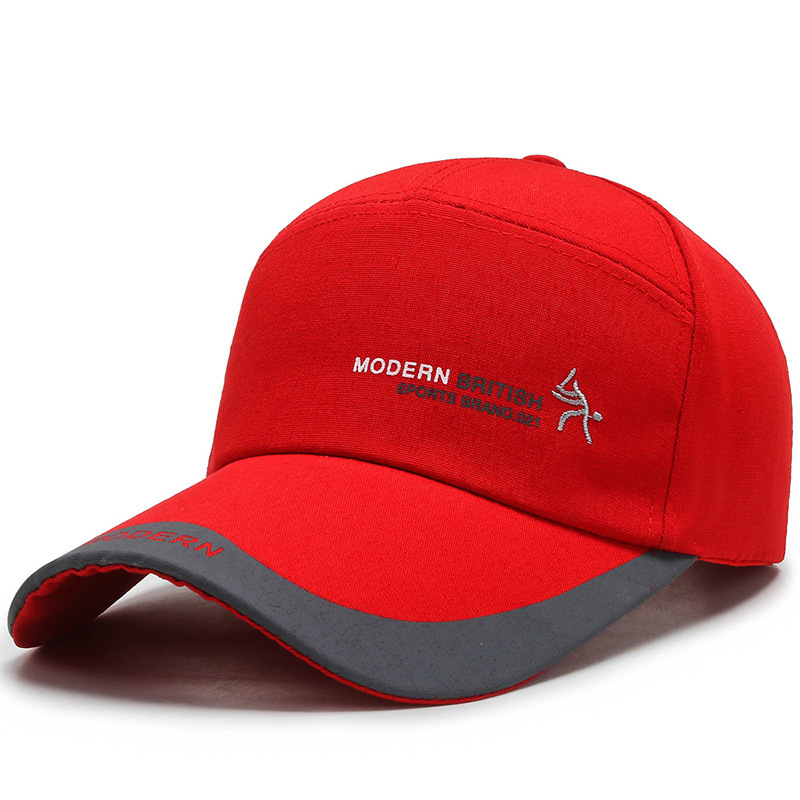 Herren-Baseballkappe mit Sonnenschutz, siebenteiliges Entenschnabel-Design, breitkrempiger Sonnenhut, maßgefertigt_voghion.com