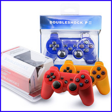 源头工厂跨境迷彩色PS3震动游戏手柄 电脑街机 无线蓝牙游戏手柄