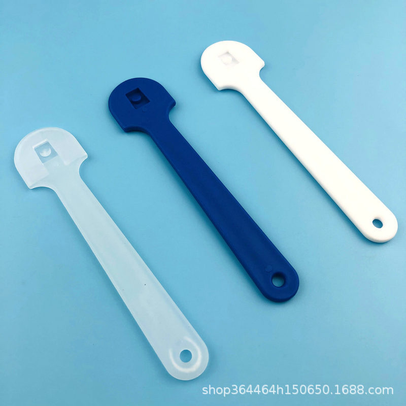 pp扇圆形广告扇个性化扇子手柄 塑料扇柄 广告扇塑料手把塑胶扇柄